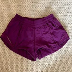 Purple/Maroon Lululemon Shorts